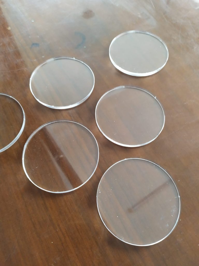 Daire Şeffaf 3 mm Pleksi Lazer Kesim Ümraniye